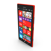 Nokia Lumia 1520 Phablet Smartphone Red PNG & PSD Images