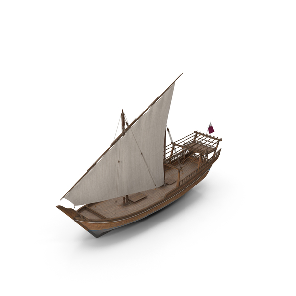 Qatar Traditional Boat PNG & PSD Images