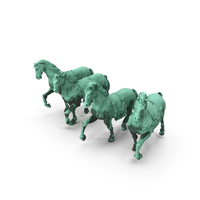 Quadriga Horses PNG & PSD Images