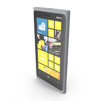 Nokia Lumia 920 Gray PNG & PSD Images