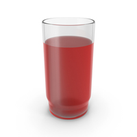 Glass With Red Juice PNG & PSD Images