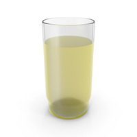 Glass With Yellow Juice PNG & PSD Images