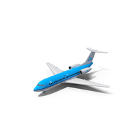 Fokker 70 KLM Cityhopper PNG & PSD Images