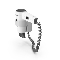 Hair Dryer Hotel Style PNG & PSD Images