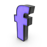 Luminous Letter F Blue Lowercase PNG & PSD Images