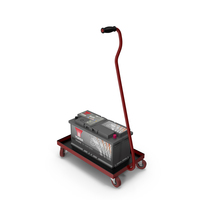 Trolley for car battery PNG & PSD Images