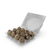 Quail Eggs in Open Box PNG & PSD Images