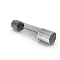 Quick Blow Glass Tube Safety Fuse PNG & PSD Images