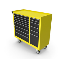 Closed Tool Box Yellow New PNG & PSD Images