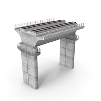 Rail Bridge Section PNG & PSD Images