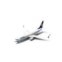 Lufthansa Boeing 737 PNG & PSD Images