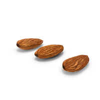 Raw Almonds Set PNG & PSD Images
