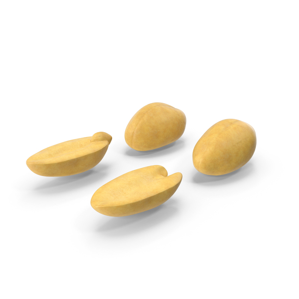 Raw Peeled Peanuts PNG & PSD Images