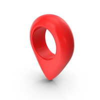 Red Map Pointer PNG & PSD Images