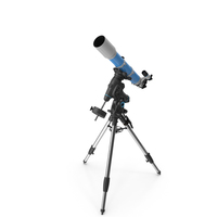 Refractor Telescope with Mount Tripod Generic PNG & PSD Images