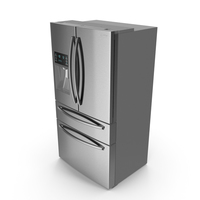 Refrigerator Samsung 4 Door with FlexZone Drawer Steel PNG & PSD Images