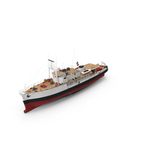 Research Vessel Calypso PNG & PSD Images
