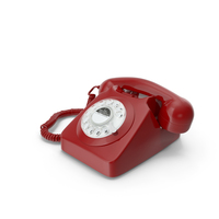 Retro Design Corded Landline Phone PNG & PSD Images