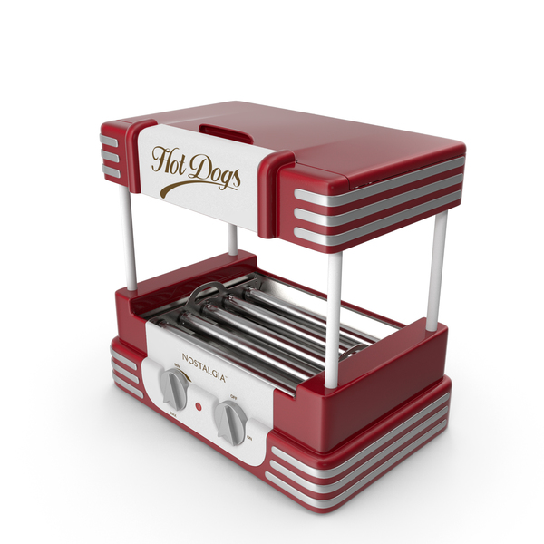 Retro Hot Dog Roller Grill PNG & PSD Images