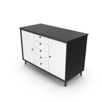 Cabinet Black White PNG & PSD Images