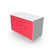 Cabinet Red PNG & PSD Images