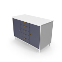 Cabinet Blue PNG & PSD Images