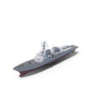 Burke Class Destroyer PNG & PSD Images