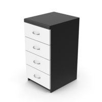 Black White Cabinet PNG & PSD Images