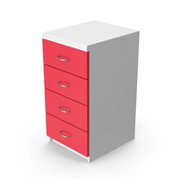 Red Cabinet PNG & PSD Images