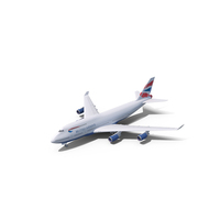 Boeing 747 British Airways PNG & PSD Images