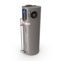 Rheem Hybrid Electric Water Heater PNG & PSD Images