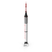 Rocket Mercury Redstone 3 PNG & PSD Images