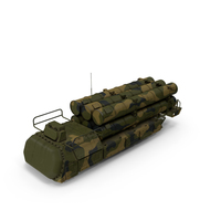 Rockets with Radar Camo Air Defence System PNG & PSD Images