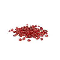 Pile Of Diamonds Red PNG & PSD Images