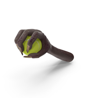Creature Hand Grabbing a Tennis Ball PNG & PSD Images