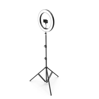 Selfie Lamp with iPhone PNG & PSD Images