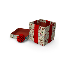 Christmas BOX Open3 Tape art PNG & PSD Images