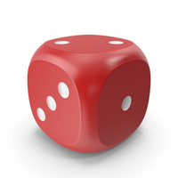 Dice Red White Up 2 PNG & PSD Images