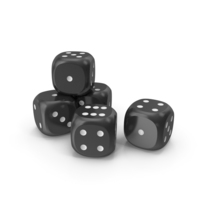 Dices Black White PNG & PSD Images