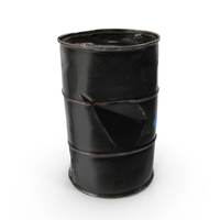 Rusty Chemical Barrel NFPA 704 PNG & PSD Images