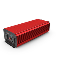 Power Inverter Red PNG & PSD Images
