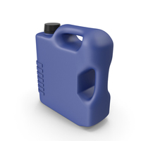 Blue Plastic Jerrycan PNG & PSD Images