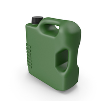 Green Plastic Jerrycan PNG & PSD Images
