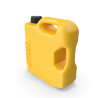 Yellow Plastic Jerrycan PNG & PSD Images