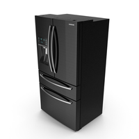 Samsung 4 Door Refrigerator with FlexZone Drawer PNG & PSD Images