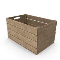 Wooden Fruit Crate PNG & PSD Images