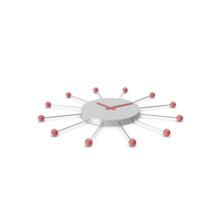 Decorative Wall Clock PNG & PSD Images