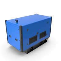 Power Generator Blue PNG & PSD Images