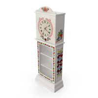 Wood Floor Clock PNG & PSD Images