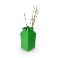 Ceramic Green Vase PNG & PSD Images